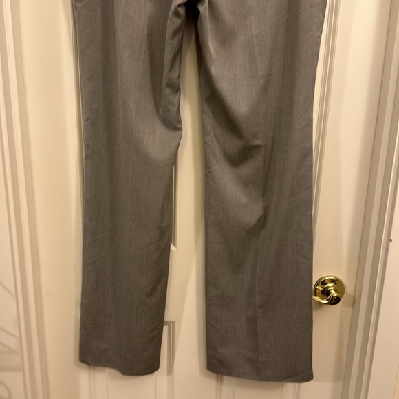 Like New White House Black Market Wide Leg Business Casual Slate Gray Slacks - Picture 5 of 11